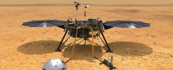 洞察号。来源:NASA