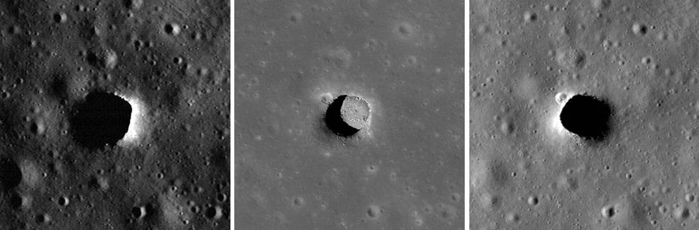 月球坑可能有足够舒适的温度供人类居住。