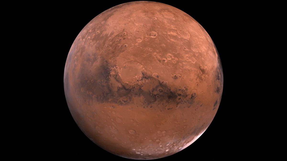 古代微生物可能使得火星不适合居住。来源：NASA