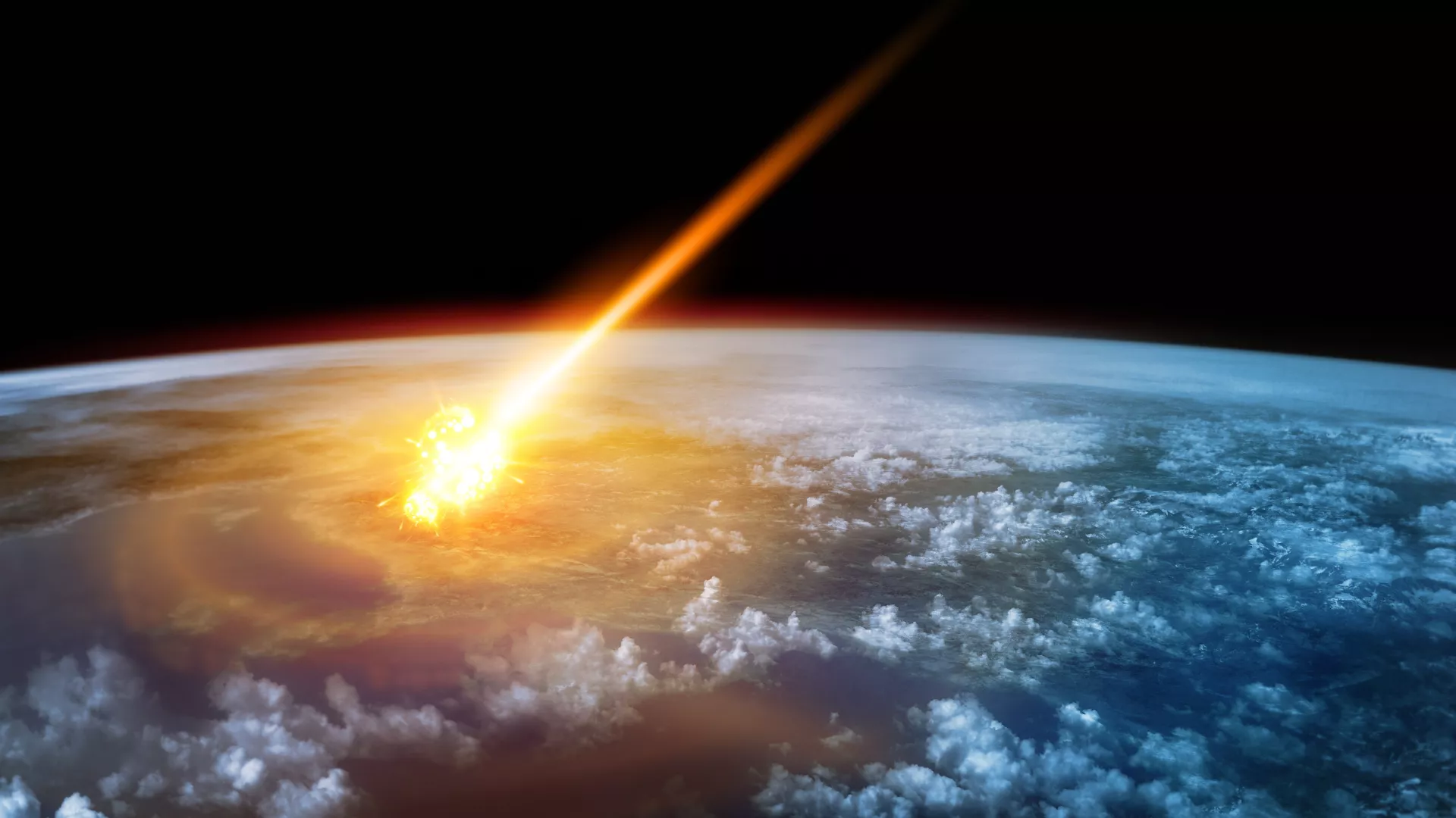 艺术家对通古斯大爆炸的描绘（来源：solarseven/Getty Images）